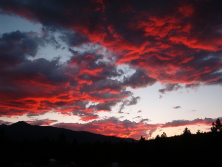 A beautiful Mount Shasta sky