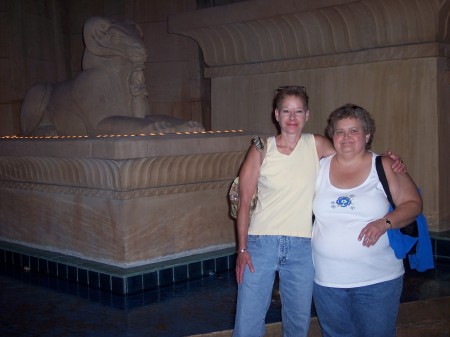 Kathy and I at the Luxor in Vegas