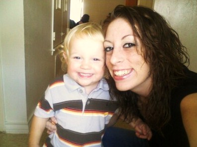 Zander and Aunt Karson.