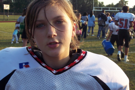 Alyssah #63 Football player