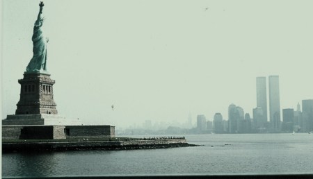 Miss Liberty & Twin Towers 1989