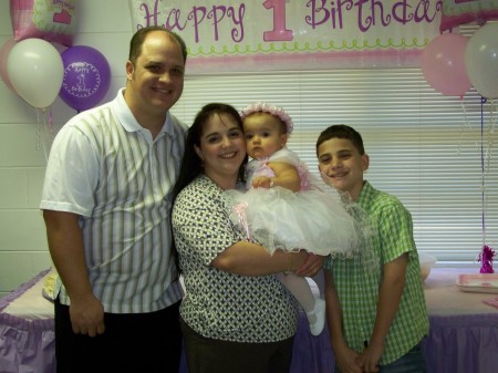 My Family at Brianna's 1st Birthday