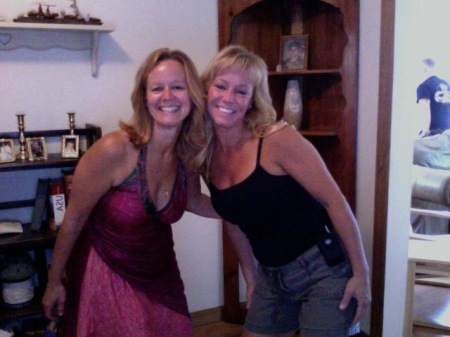 Me and my sister Cathy 8.23.08