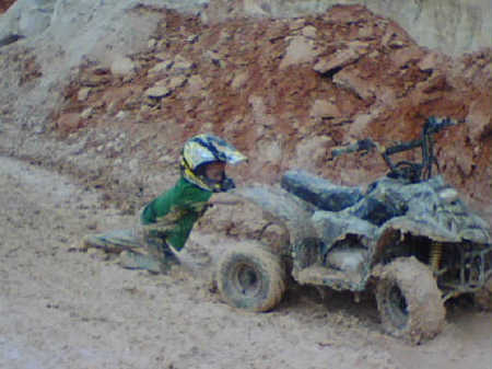 Justin in Mud