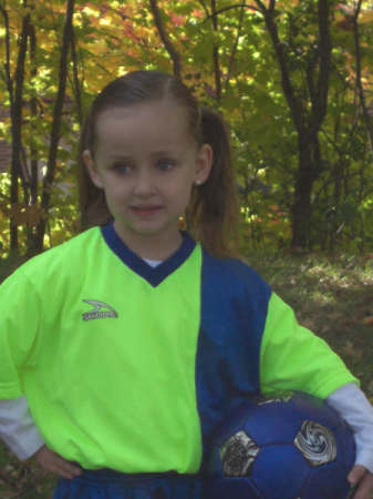 Mags...super soccer girl