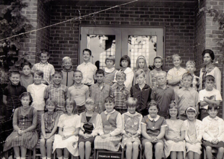 Franklin School 5th Grade Class Photo 1965