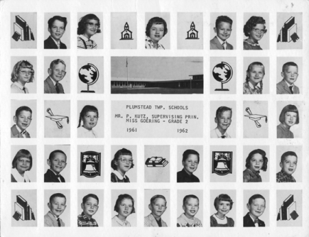 Miss Goering's Grade 2 Class in 1961-62