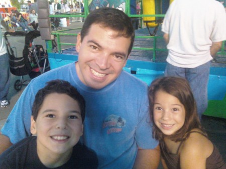 daddy, jake and lindsay at oc fair