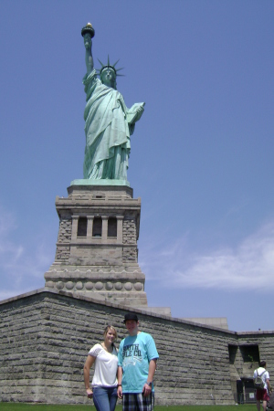 Kristen & Sean Statue of Liberty     June 2008