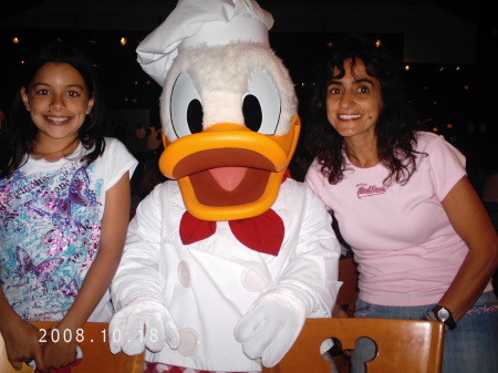 Donald at Chef Mickey's