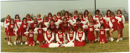 1984 Herndon drill team squad