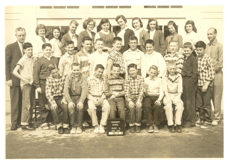 Edgemont Grade School 7th '56-'57 Mr. Slovick
