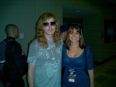 Dave Mustaine and I