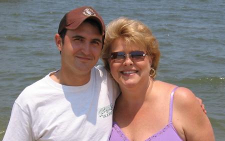 Matt (my son) and Me in Virginia Beach