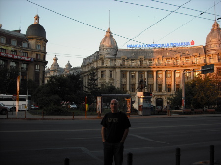 Me in Bucharest, Romania June 2008