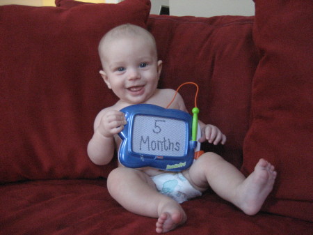 Anthony D is 5 months!