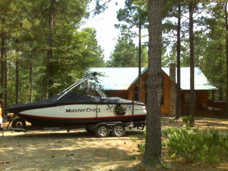 Hittin the lake in Broken Bow, OK