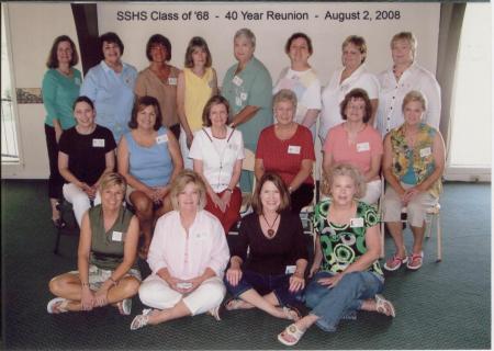 Class of 1968 Sisters in 2008