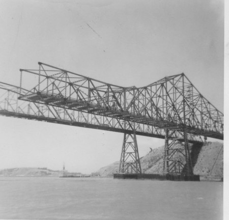 Under Construction - Carquinez Bridge 1958