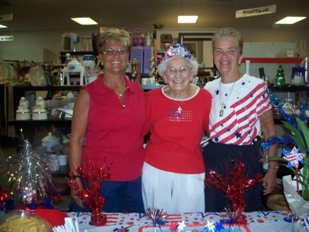 Mom's 91st birthday party & sister Judy