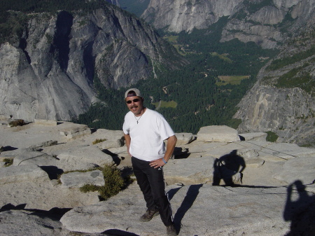 On top of Half Dome