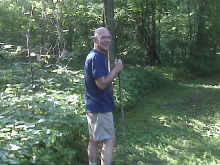Walking through the woods...summer 2010