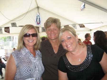 Me, Amy and Gretchen at Missy's husband's b-da
