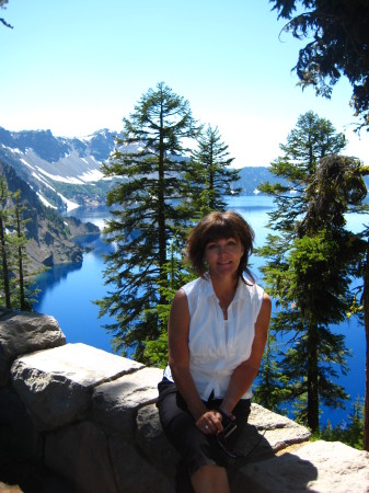 Me at Crater Lake Natl Park