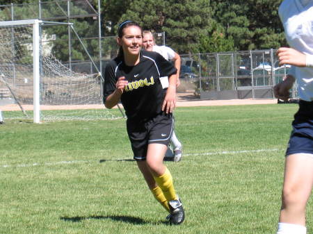 Kelsey playing club soccer