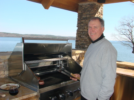 Danny and his new grill