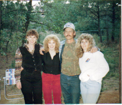 L to R -- Robin, Wendy, Will & Conni Heuett