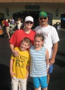 The family at Kings Island