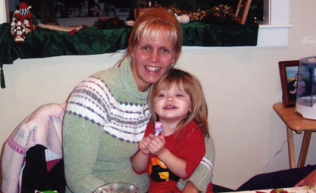 em & joan - xmas 2005