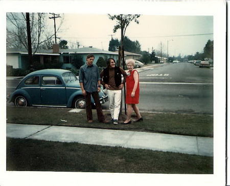 Dennis, me, and Aunt Dot in Anaheim