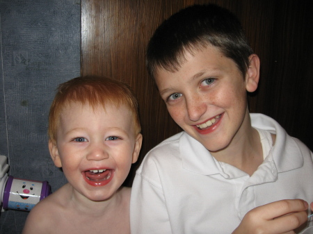 Elijah and Austin-the sweetest boys on earth!