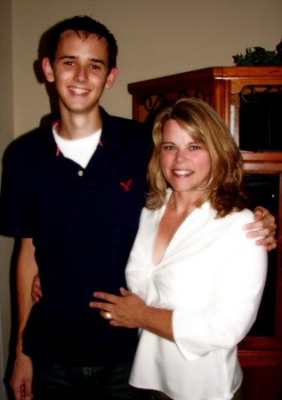 My son and I..8-19-08
