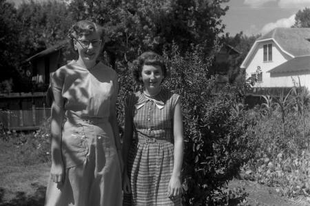 Aunt Elrita and Cousin Doris early 1950s