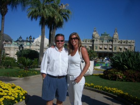 My Husband, Franco and I in Monaco