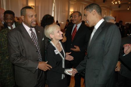 Marilyn & Obama 2006