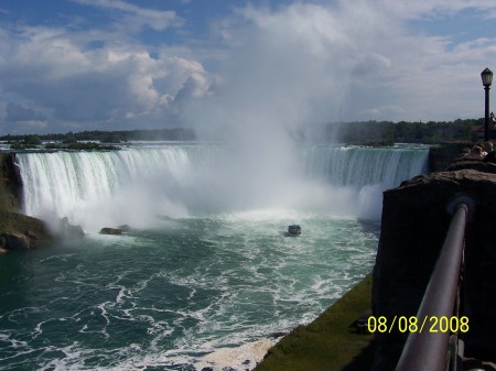 The Horseshoe Falls at Niagara Falls