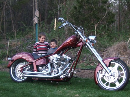 Boys on a Vengence chopper