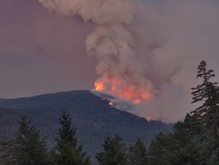 Lonesome Creek Fire 2008