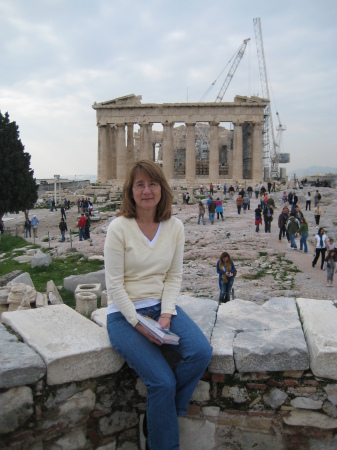 Kathy and the Parthenon