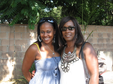 Donna and Tyeanna her eldest child