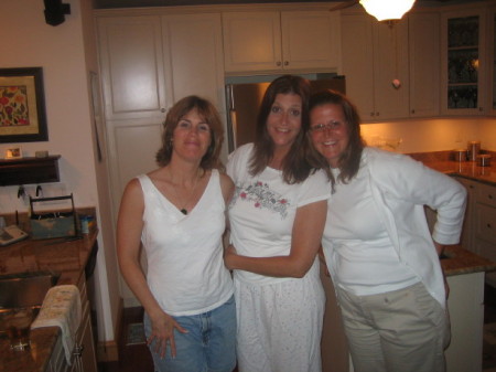 My friend Sarah, me & my sister Beth.
