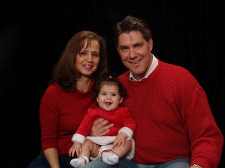 Rosina, Analis, and Doug - Christmas 2007