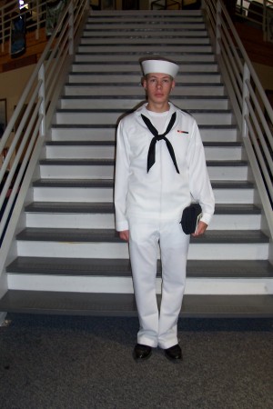 Ryan graduated from the Navy 9-19-08