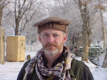 Mike in low profile at Bagram Afghanistan 2002