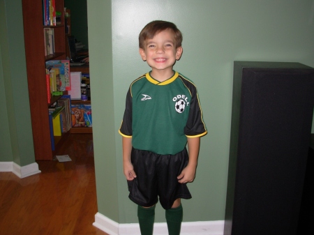 Zach 1st year soccer