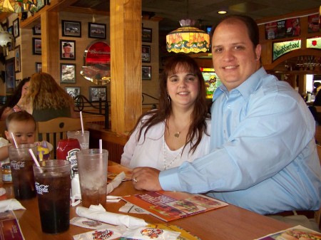 Me and my hubby on Easter 2008